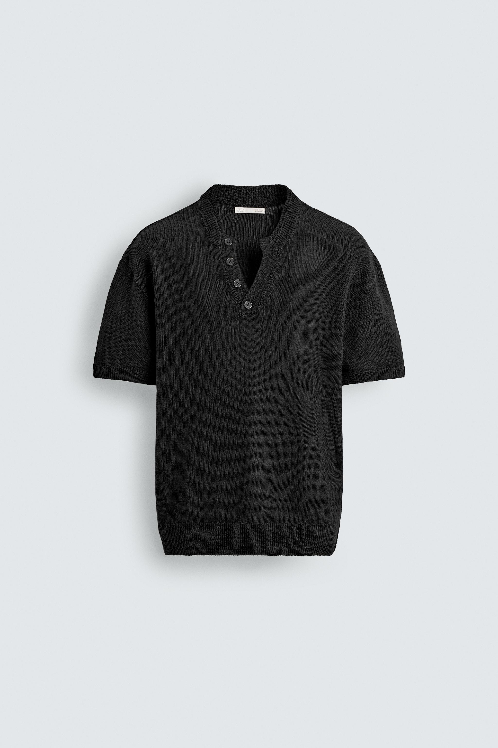 COTTON LINEN KNIT T-SHIRT